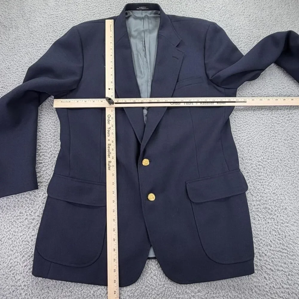 Stafford Men's Navy Tailored-jackets